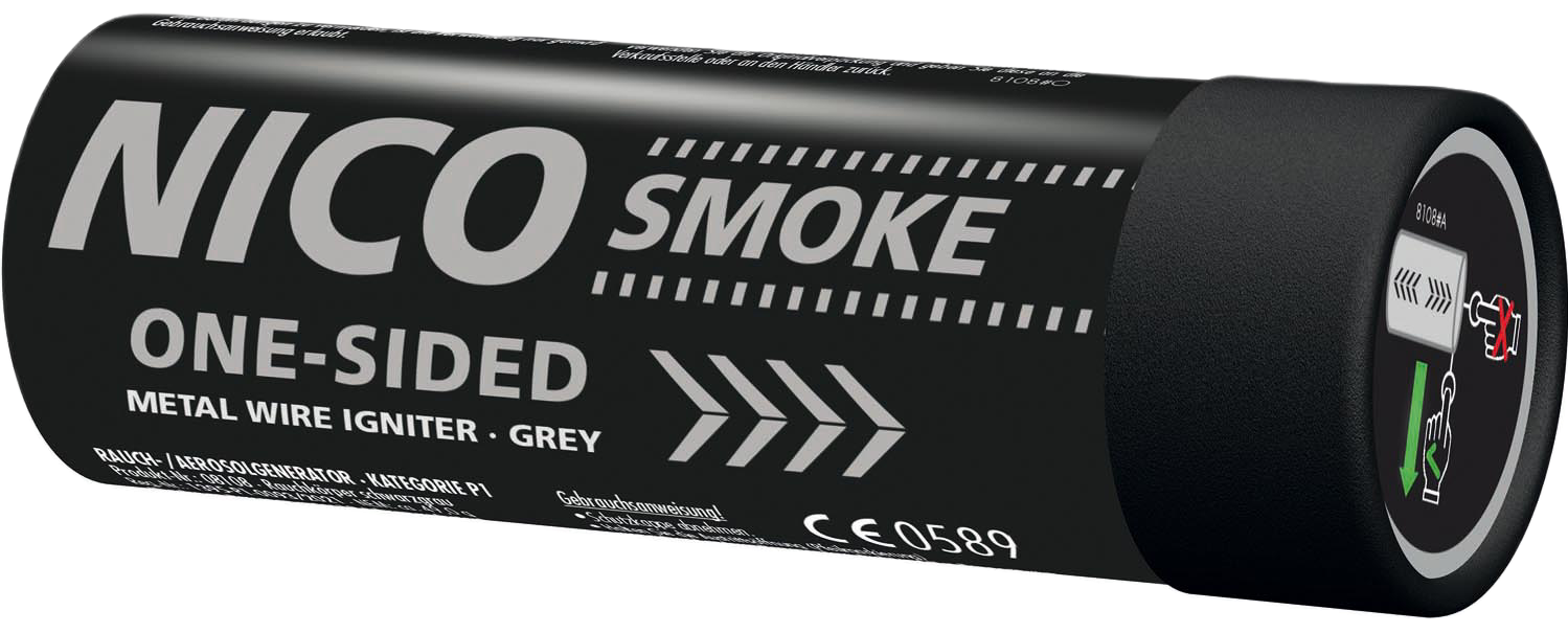 Smoke 80s schwarzgrau