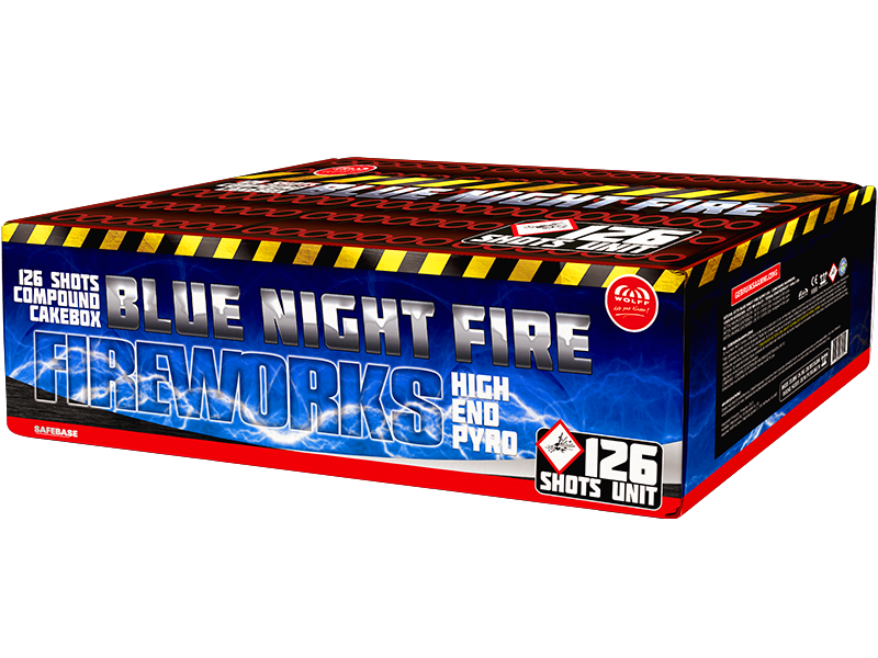 Blue Night Fire