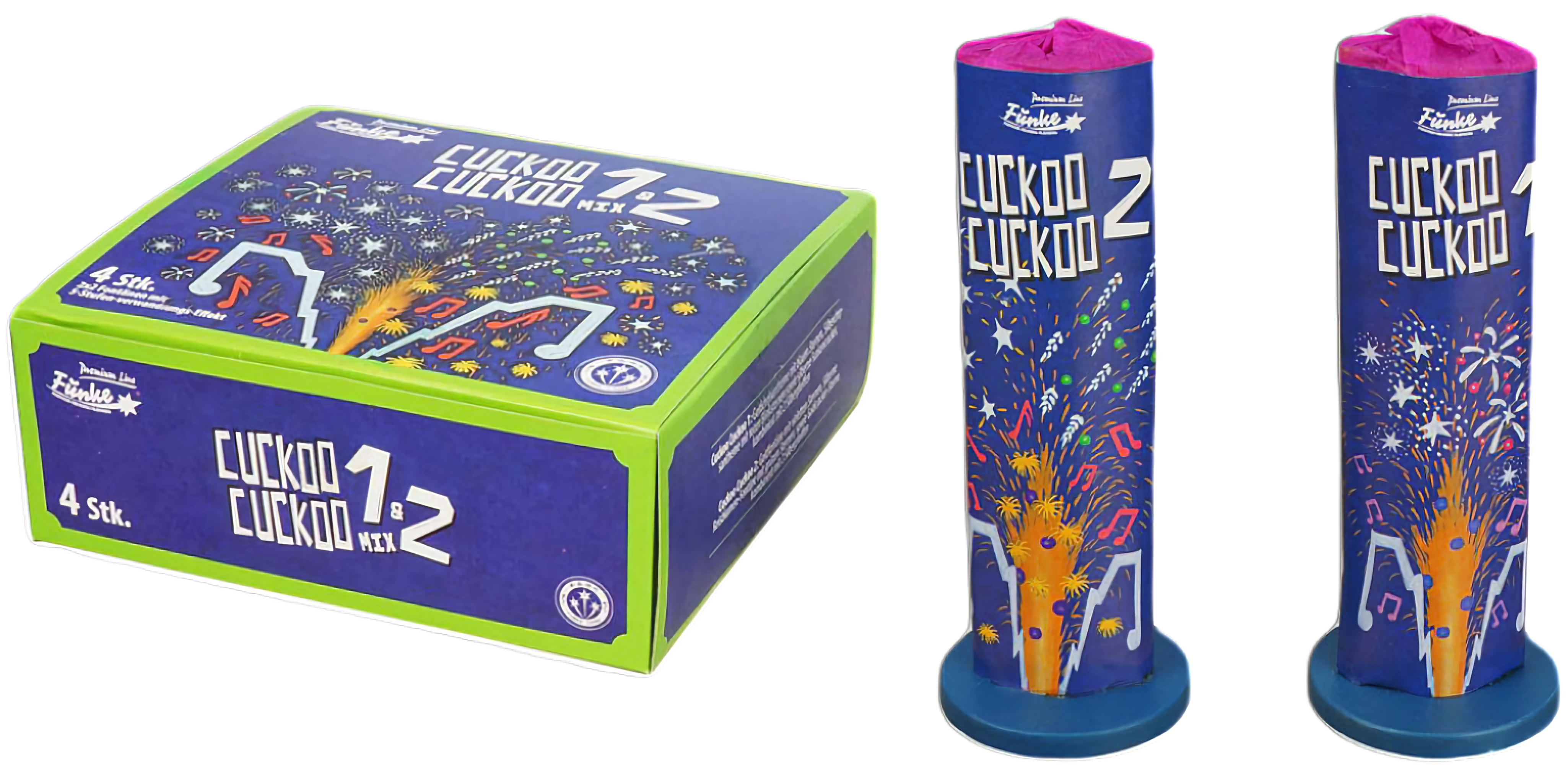 Cuckoo Cuckoo- Fontänen 1+2